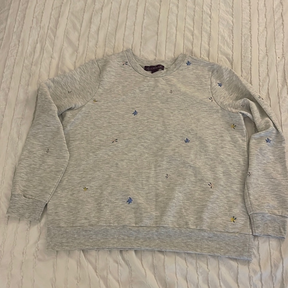 Floral crewneck
